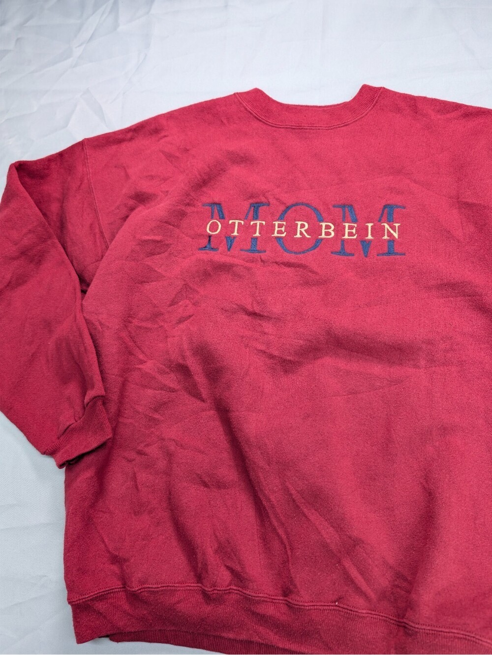 Otterbein University Mom Hanes Heavyweight Crewneck XL Red